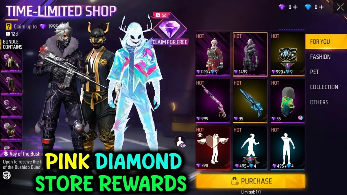 Smart Spending | A Free Fire Reward Calendar Guide